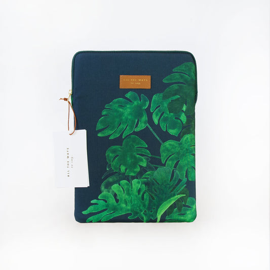 Laptophoes 13'' - monstera
