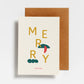 Postkaart 'MERRY CHRISTMAS'