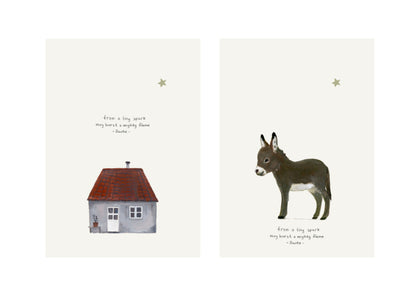 Kerstkaart 'kerstkind'